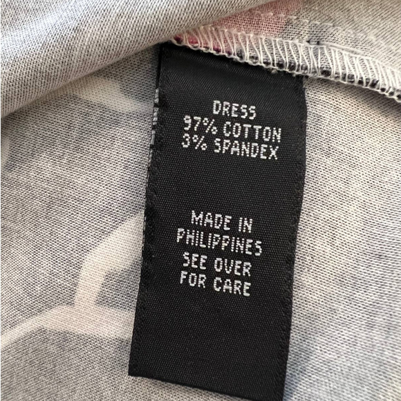 IN Studio Mini Dress in White Pink Green Floral Print Halter Neckline Size 4P - Picture 5 of 6